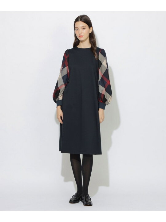 楽天市場】【SALE／20%OFF】クレストブリッジチェックスリーブポンチ 