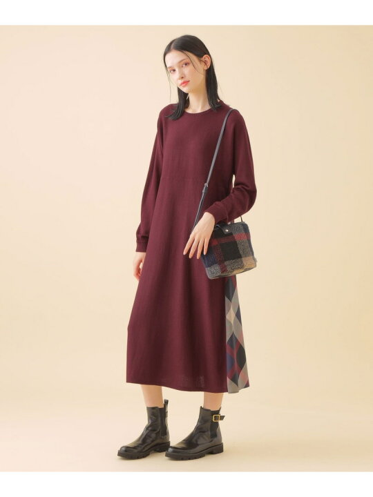 楽天市場】【SALE／40%OFF】ウォッシャブルニットワンピース CB  