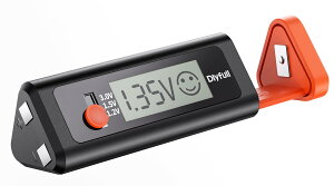 Dlyfull �d�r�`�F�b�J�[ LCD�\�� �d���s�v �d�r�c�ʃ`�F�b�J�[ �d�����c�ʈ�ڕ\�� �A�P1 �P2 �P3 �P4 �P5 9V �{�^���d�r�Ή� 1.5V�A���J��/1.2V�j�b�P�����f/3V�d�r�Ή� �o�b�e���[�`�F�b�J�[ �d�r