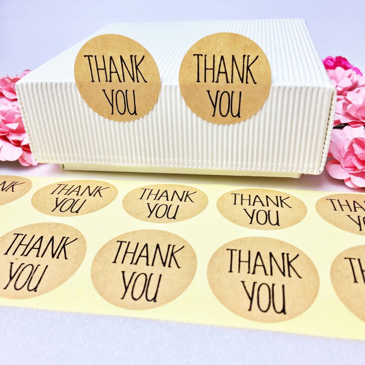 楽天市場 Creve Thank You ありがとう 150枚 3cm 円型 ラッピング ギフトシール おしゃれフォント 1種 保管場所に困らない超コンパクトシート 全3色 クレーブオンラインショップ
