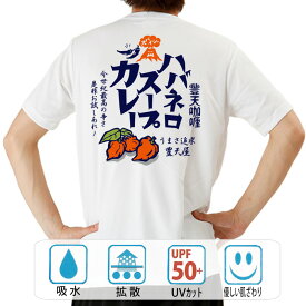 おもしろ tシャツ ドライ 和柄 元祖豊天商店 ハバネロスープカレー 半袖 ぶーでん ※ 子供 用はお取り扱いが御座いません。