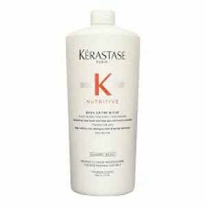 【送料無料(沖縄県・北海道・離島地域は除く)】ケラスターゼ NU バンサテンリッシュ KERASTASE ニュートリティブ シャンプー 1000ml業務用【ポンプ付き】美容室 サロン専売品 美容院