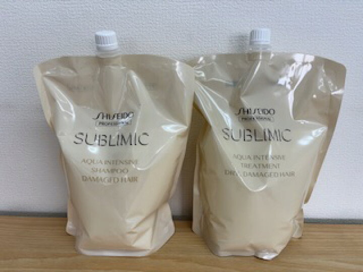 楽天市場】資生堂 サブリミック アクアインテンシブ シャンプー 1800ml 