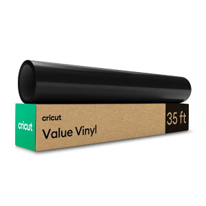 �y�������K�i�zCricut �o�����[�r�j�[�� / �u���b�N / 30.5cm x 10.6m / Value Vinyl - Permanent �yExplore3 / Explore5 / Maker3 �Ή��z