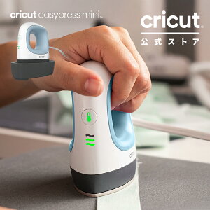 Cricut EasyPress Mini �R���p�N�g �A�C�����v���X 3�i�K���x���� �ō�205°C �����I�t�@�\ �ȖʑΉ� �C �X�q �����p HTV �������K�i �y�A�C�����]�� �Ή��z