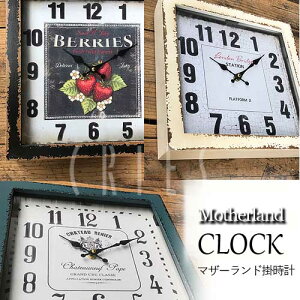 Motherland CLOCK }U[hXNGA^NbN 1275 1275-1 1275-2 |v u[Vg[ hubW I[hx[ AeB[N