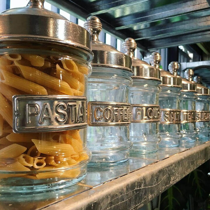 楽天市場】Dulton 100-030 Glass canister ダルトングラスキャニスター 