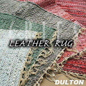 DULTON LEATHRE RUG �_���g���@���U�[���O 500×750mm�@S359-34 �^���v�A�r�v�A�J�[�y�b�g �}�b�g�@���փ}�b�g�@���O�@���r���O ���O�}�b�g