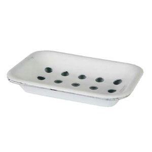 䂤pPbgi CH13-H490 Dulton Bonox ENAMELED SOAP DISH _g\[vM z[[ ΌM Όu  AeB[N g zCg   [֑i Gi