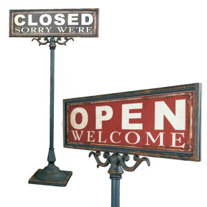 DULTON S355-83@OPEN-CLOSED SIGN STAND I[v/N[YhETCX^h X X cƈē fBXvC X܏Y  킢 ڗ JX X ē S355-83