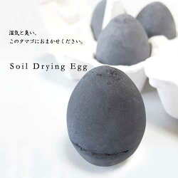 soilDRYINGEGG/ソイルドライングエッグたまご型調湿脱臭剤冷蔵庫