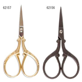 【Posh living ポッシュリビング】62157 デザインシザー　ミニゴールド　62156　デザインシザー　ミニ 糸切バサミ　手芸ハサミ