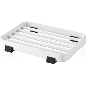 tower soap tray YAMAZAKI�@06799 BT-E WH�^���[ �\�[�v�g���[ �z���C�g �R����� �Ό� �\�[�v �o�X �����C ���ӂ�