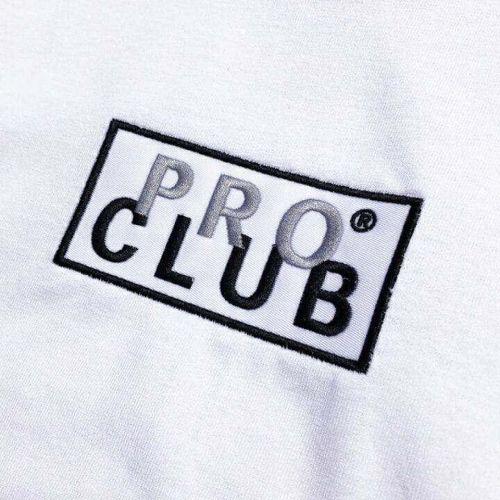楽天市場】PRO CLUB プロクラブ 【ボックスロゴ BOX LOGO 】長袖 T 