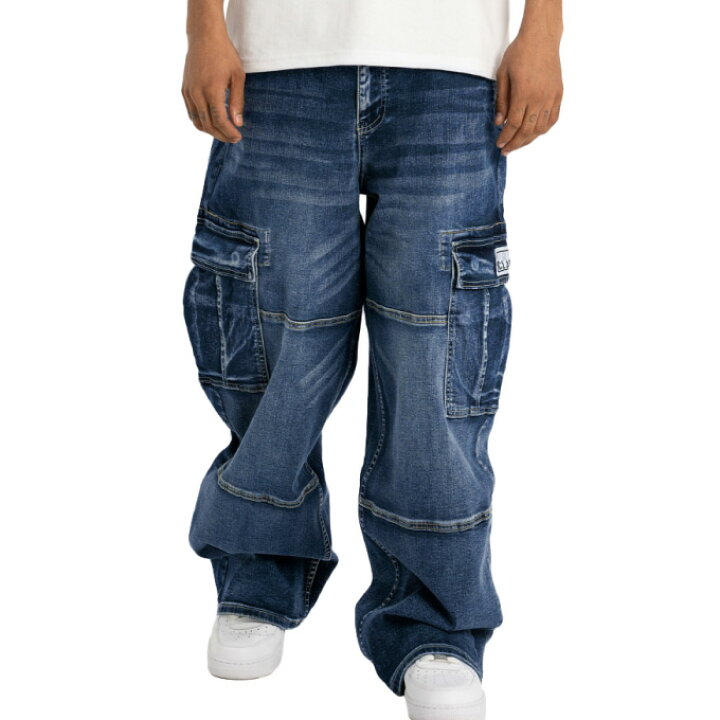 楽天市場】PRO CLUB プロクラブ 【Baggy Fit Denim Cargo Pant 