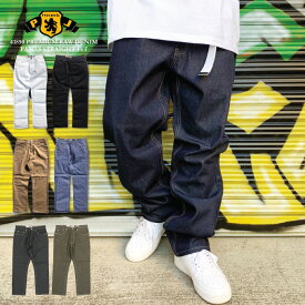 【32in 〜 44in】PJ MARK ストレート ジーンズ 【 BASIC RAW DENIM 】 デニム ダボパン ベーシック ロングパンツ ジーパン リジッド 生デニム ロウデニム USサイズ ズボン メンズ 大きいサイズ ビッグサイズ STRAIGHT FIT DENIMPANTS