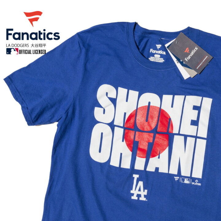 楽天市場】Fanatics ファナティクス Tシャツ【 大谷 翔平 ロサンゼルス 