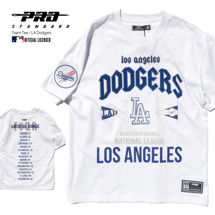 楽天市場】PRO STANDARD プロ・スタンダード Tシャツ【LA ドジャース 