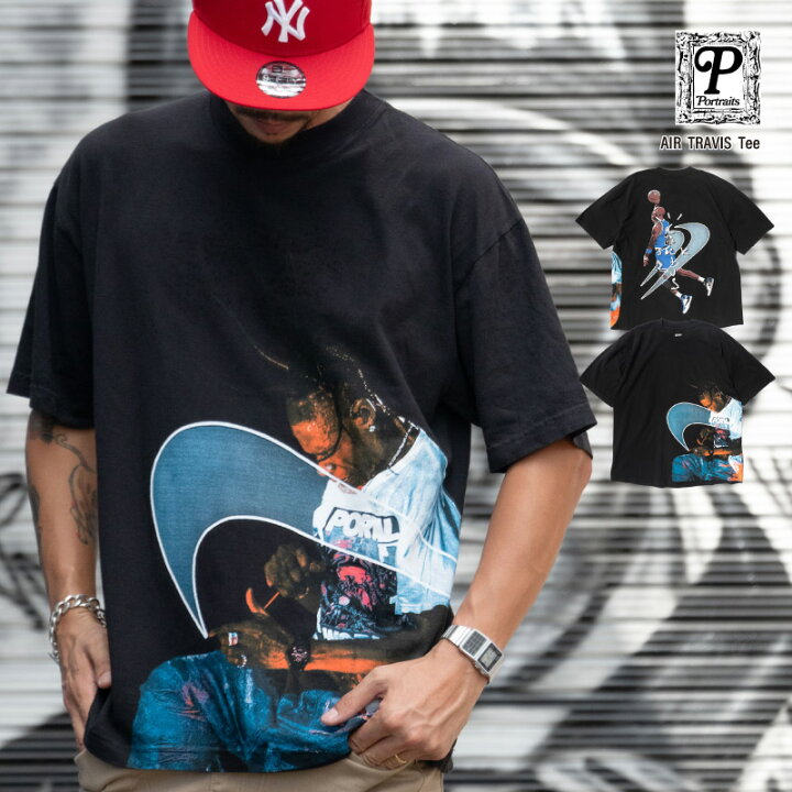 楽天市場】PORTRAITS ポートレイツ プリントTシャツ 半袖 HIPHOP 