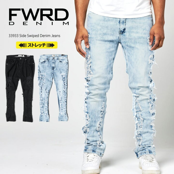 楽天市場】FWRD DENIM ジーンズ 【サイド スワイプ デニム 