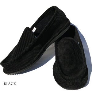 TROOPER 【ハウスシューズ コーデュロイ】 無地 メンズ スリッポン スリッパ ルームシューズ 室内用 靴 SANDALS SLIPPER 黒 紺 ブラック ネイビー チカーノ ローライダー CORDUROY SLIP-ON CHICANO HIPHOP LOWRI
