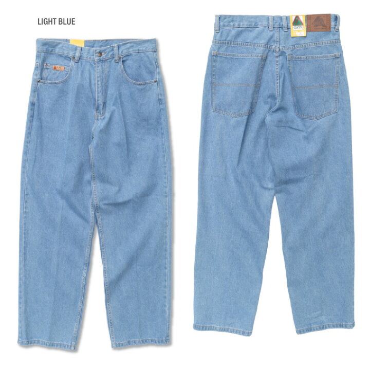 楽天市場】LA GATE 【CLASSIC JEANS】 ロングパンツ デニム バギー 