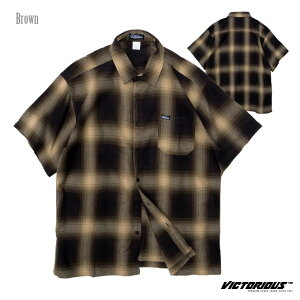 VICTORIOUS ���B�N�g���A�X�y�t�����l�� �`�F�b�N�V���c�z ���� �`�J�[�m ���[���C�_�[ WestCoast HIPHOP PLAID SHIRTS �v���C�h�V���c ���T���[���X LA �E�G�X�g�R�[�X�g �M�����O �����Y �傫���T�C�Y