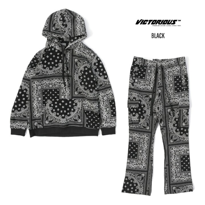 楽天市場】VICTORIOUS ヴィクトリアス 【Bandana Pullover Cargo 