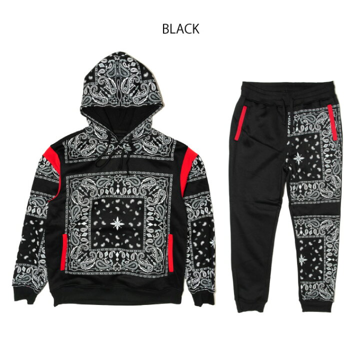 楽天市場】BLEECKER&MERCER 【バンダナ スウェット セットアップ 