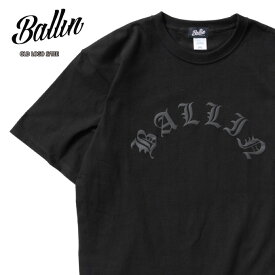 BALLIN Tシャツ 【 OLD LOGO 】 黒 ブラック ヒップホップ HIPHOP NY ストリート メンズ プリントT 高品質 綿100%
