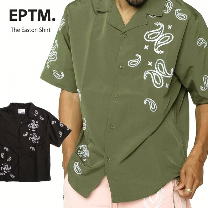 楽天市場】【L - 2XL】 EPTM エピトミ 半袖シャツ 【 Easton Shirt 