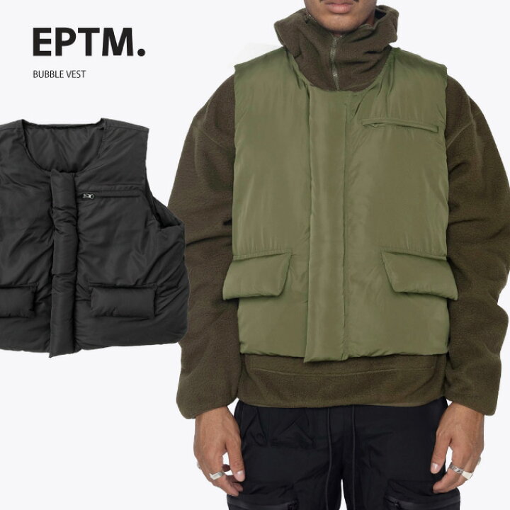 楽天市場】【XLのみ】 EPTM エピトミ 【バブルベスト】 BUBBLE VEST 
