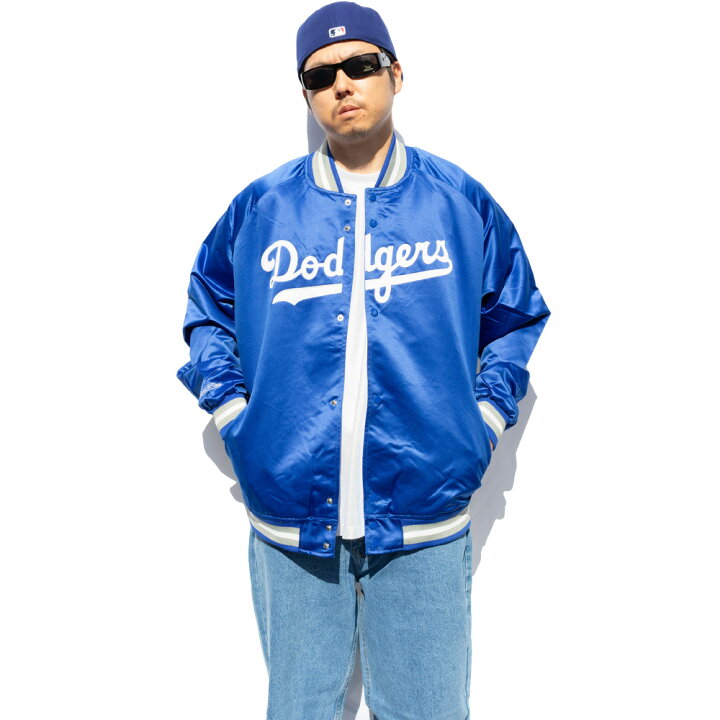 楽天市場】Mitchell&Ness ミッチェルアンドネス 【Stadium Jacket LA 