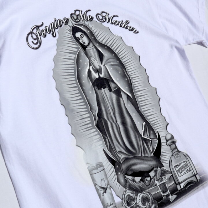 楽天市場】プリントTシャツ 【 Forgive Me Mother マリア  