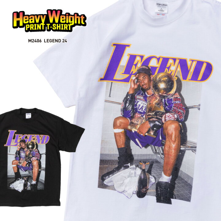 楽天市場】プリントTシャツ 【LEGEND 24 / コービーブライアント  