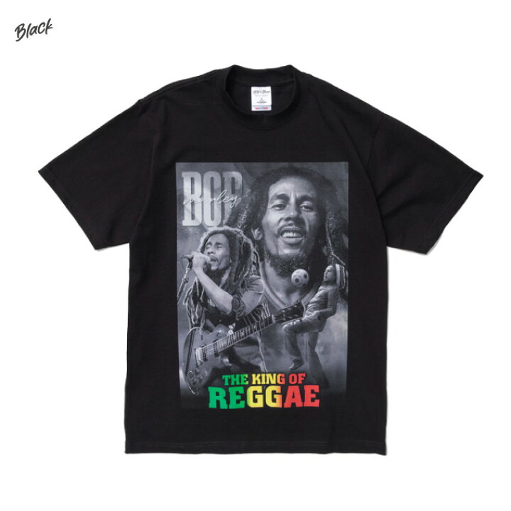 楽天市場】プリントTシャツ 【 KING OG REGGAE / ボブ・マーリー 
