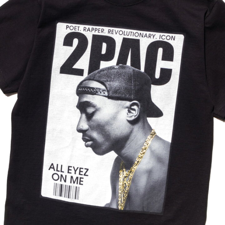 楽天市場】プリントTシャツ 【 TUPAC / ALL EYEZ ON ME タイプ1 