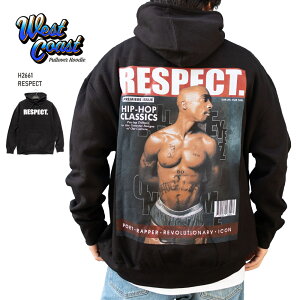 �v�����g�p�[�J�[ �yRESPECT�z �v���I�[�o�[ �t�[�f�B ���T���[���X �J���t�H���j�A ���C�� �q�b�v�z�b�v WESTCOAST HIPHOP �E�G�b�T�C �r�b�O�T�C�Y �����Y �傫���T�C�Y ���N�� WEST�n