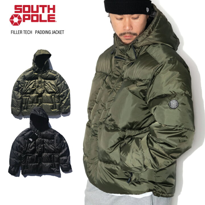 楽天市場】SOUTH POLE 【 バブルジャケット 】 防寒 本格アウター  
