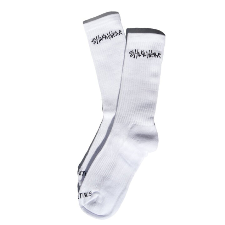 楽天市場】SHAKA WEAR 靴下 【クルー ソックス 2足セット】 白 