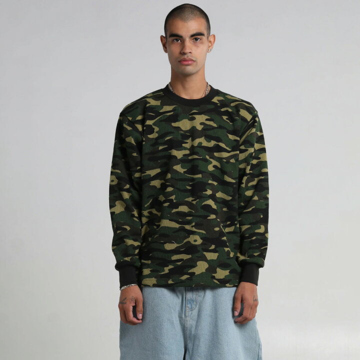 楽天市場】SHAKA WEAR シャカウエア【9.0oz Heavyweight Thermal 迷彩 