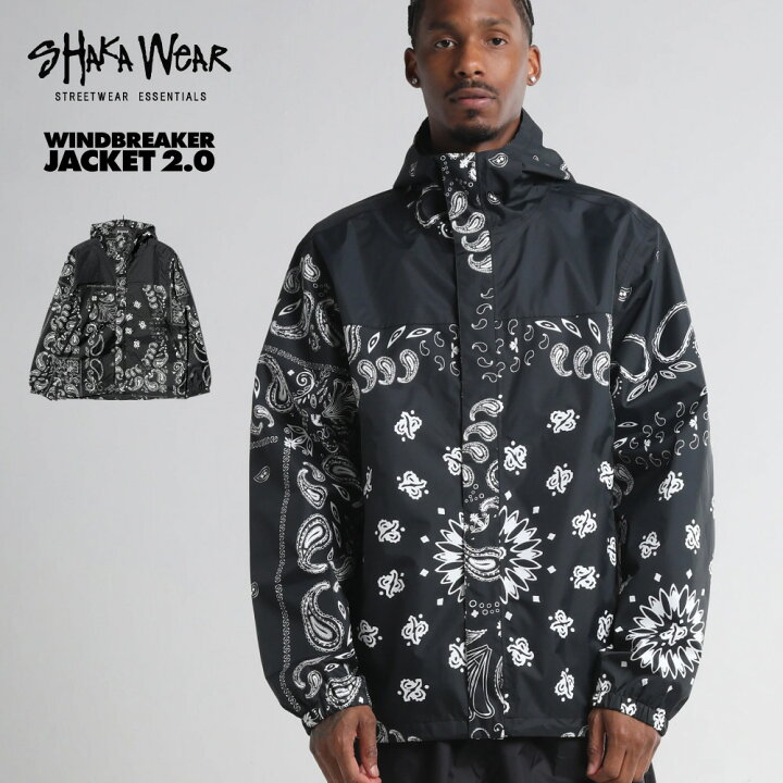 楽天市場】SHAKA WEAR シャカウエア 【Windbreaker Jacket 2.0 