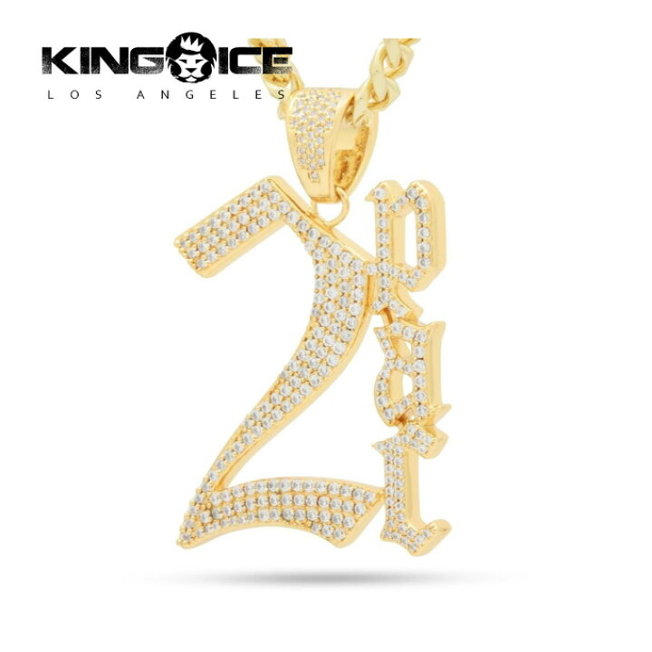 楽天市場】KINGICE キングアイス ネックレス【CLASSICロゴ / 2pac 