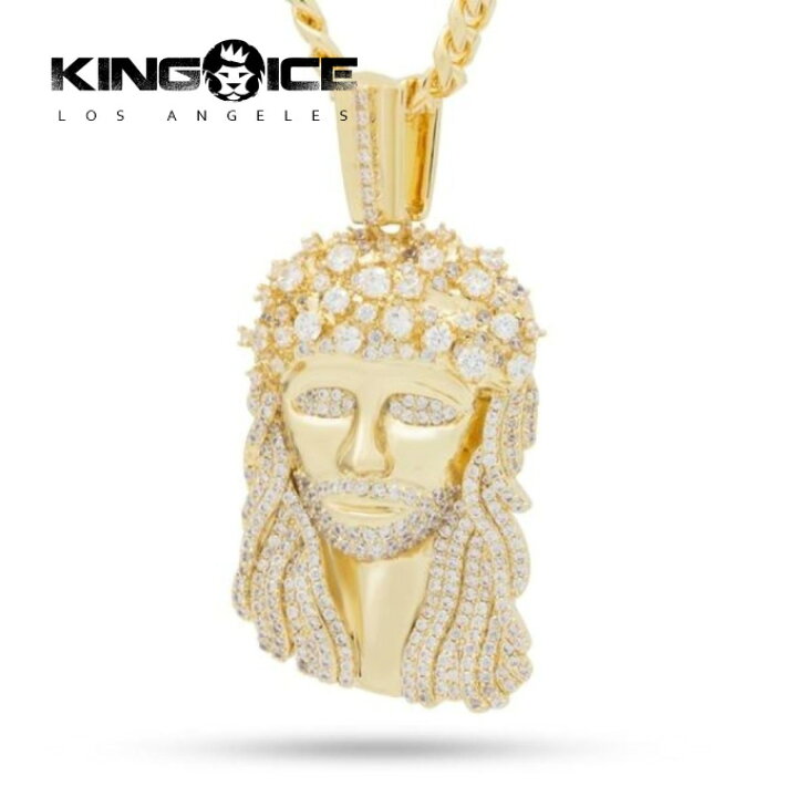 楽天市場】KINGICE キングアイス ネックレス【NOTORIOUS B.I.G JESUS 