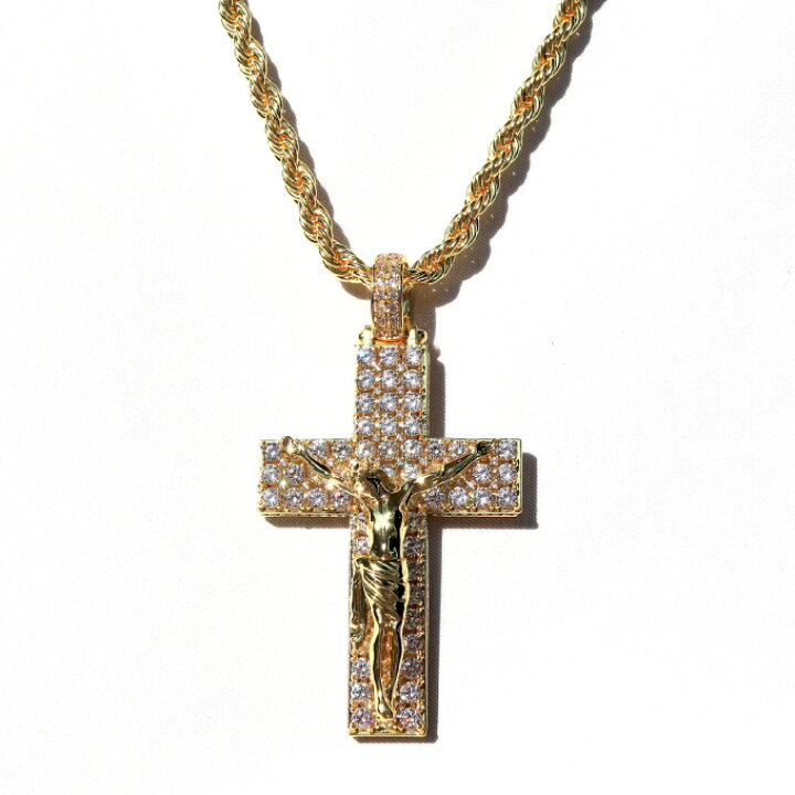 楽天市場】KINGICE キングアイス ネックレス【NOTORIOUS B.I.G CROSS 