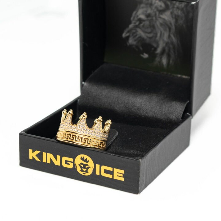 楽天市場】KINGICE キングアイス リング 【Crown Ring クラウンリング 