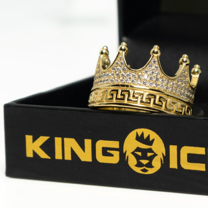 楽天市場】KINGICE キングアイス リング 【Crown Ring クラウンリング 