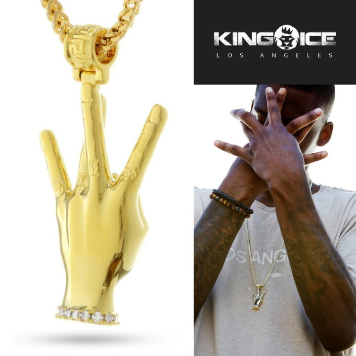 楽天市場】キングアイス KING ICE ネックレス【ウエストサイド 