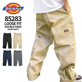 【32〜42in】Dickies ディッキーズ 【ダブルニー ルーズフィット 85283】 ワークパンツ チノパン メンズ 大きいサイズ 太め ダボパン ビッグサイズ ロングパンツ ワークウェア USサイズ USライン チカーノ ローライダー DOUBLE KNEE LOOSE FIT