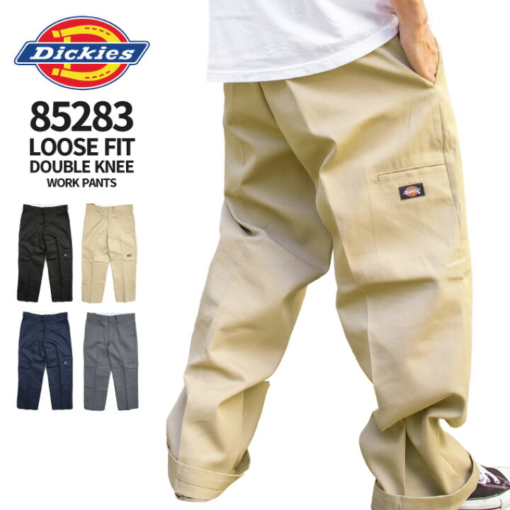 楽天市場】Dickies ディッキーズ 【85283 ダブルニー ルーズフィット 